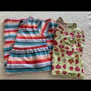 Lot of dresses: lands end & ll bean size 5-6